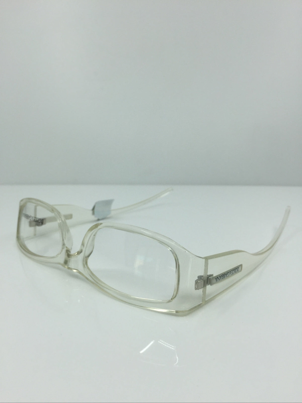 Vintage Dolce & Gabbana DG 496 Silver Eyeglasses - Super Vision Optical