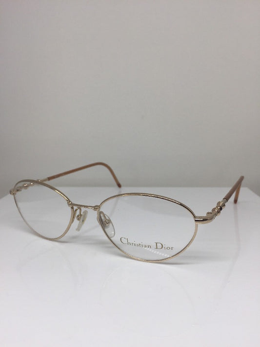 Vintage Christian Dior CD 3536 Gold Sunglasses - Super Vision Optical
