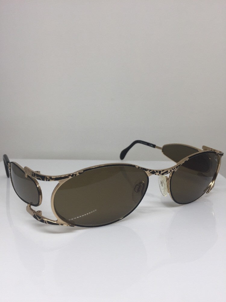 Vintage Cazal MOD 997 Gold Sunglasses - Super Vision Optical
