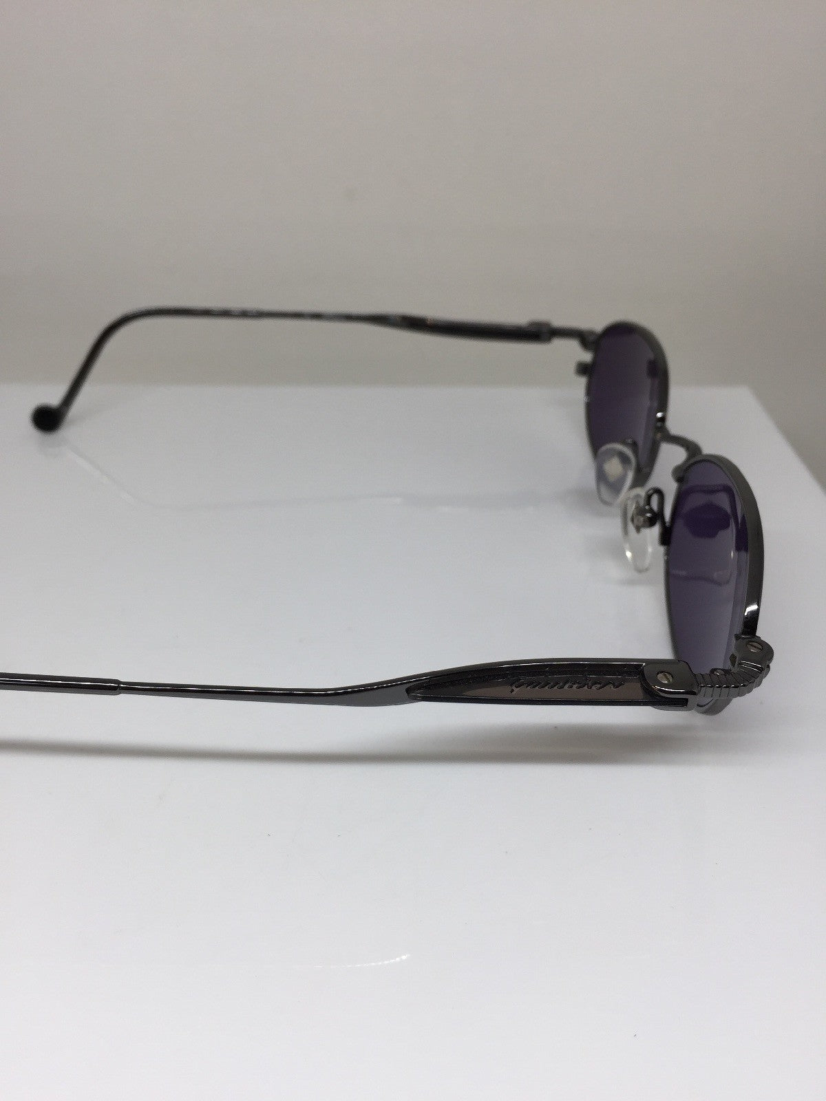 Vintage Jean Paul Gaultier JPG 56-8103 Gunmetal Sunglasses - Super Vision Optical