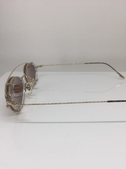 Vintage Calvin Klein CK 146 Gold Sunglasses - Super Vision Optical