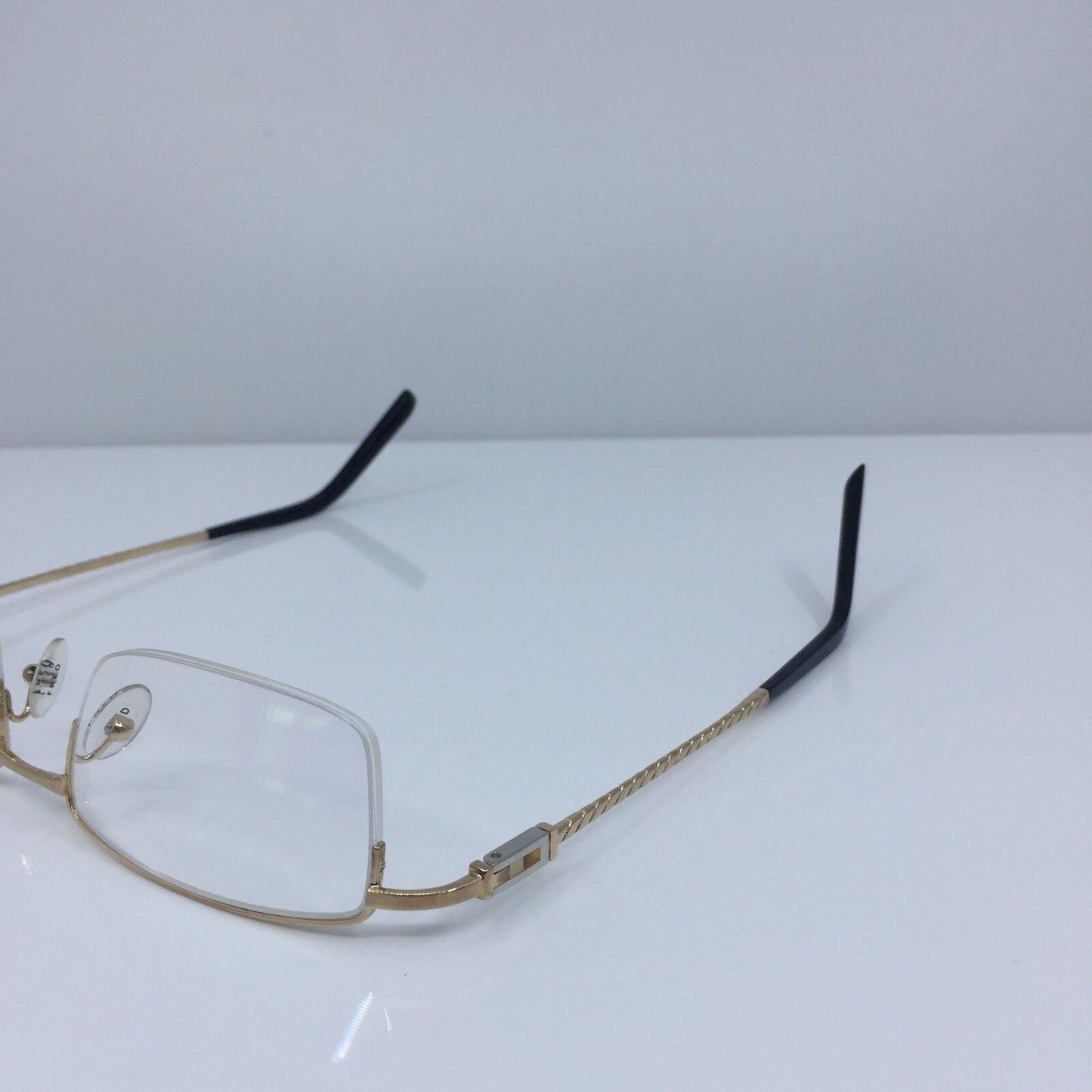 Vintage Fred Lunettes Samoa N2 Opitque Gold Eyeglasses - Super Vision Optical
