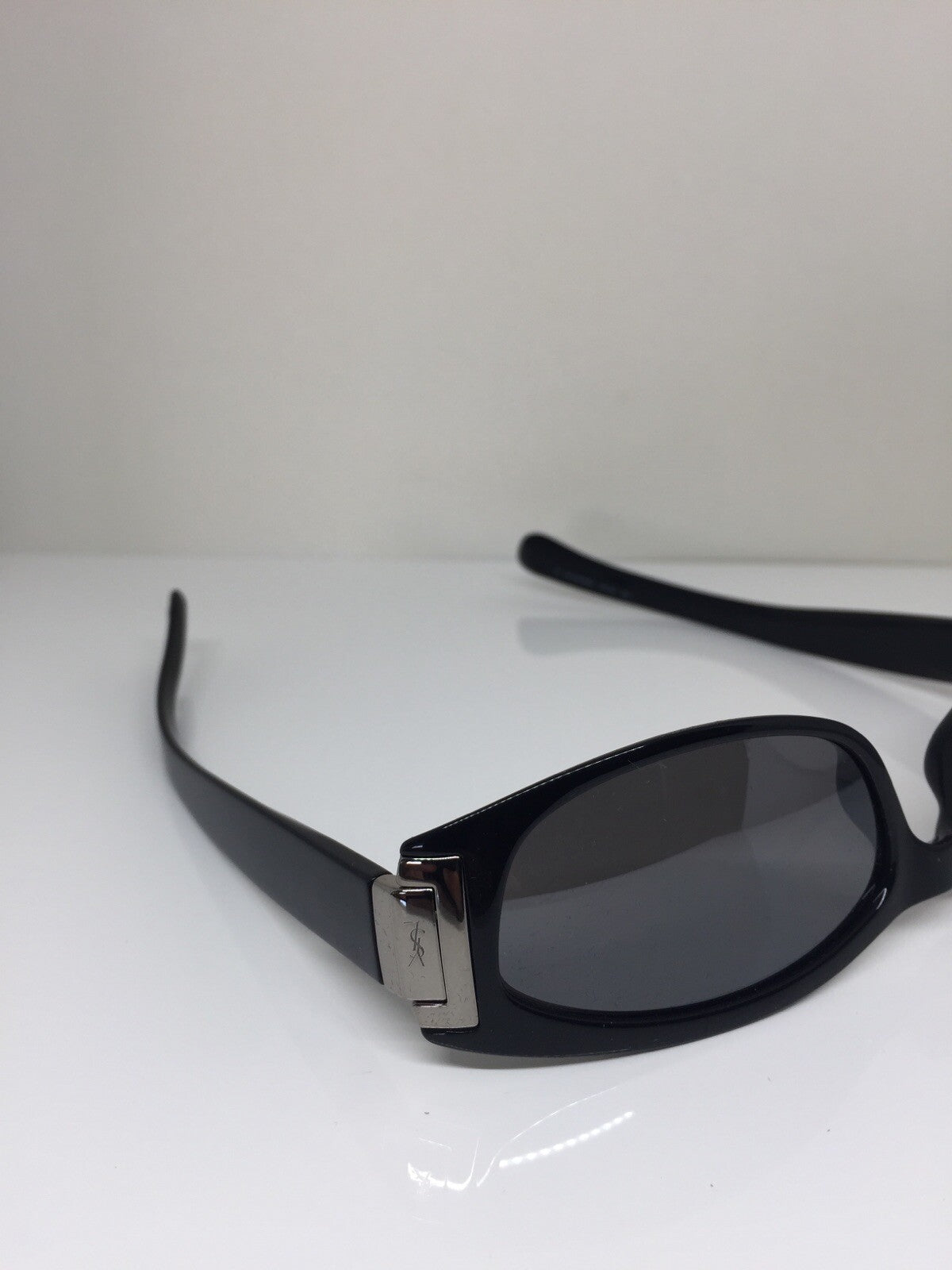 Vintage Yves Saint Laurent YSL 6004/S Black Sunglasses - Super Vision Optical