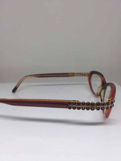 Vintage Daniel Swarovski S143/20 6052 Gold Eyeglasses - Super Vision Optical