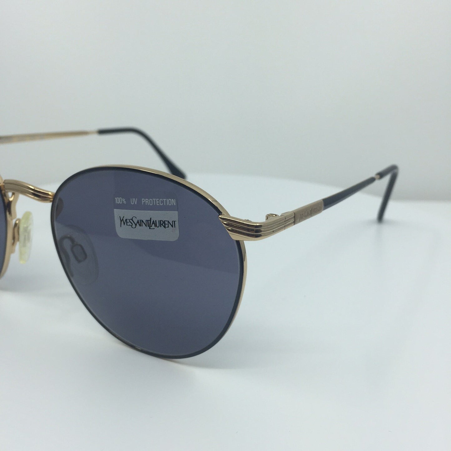 Vintage Saint Laurent YSL 6017 Black Sunglasses - Super Vision Optical