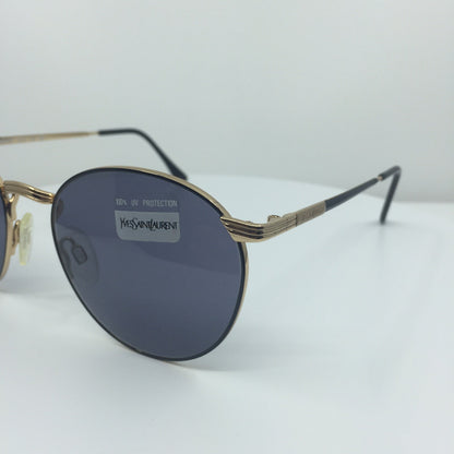 Vintage Saint Laurent YSL 6017 Black Sunglasses - Super Vision Optical