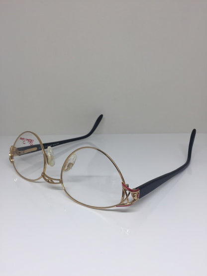 Vintage Paloma Picasso PALOMA PICASSO 8408 Gold Sunglasses - Super Vision Optical