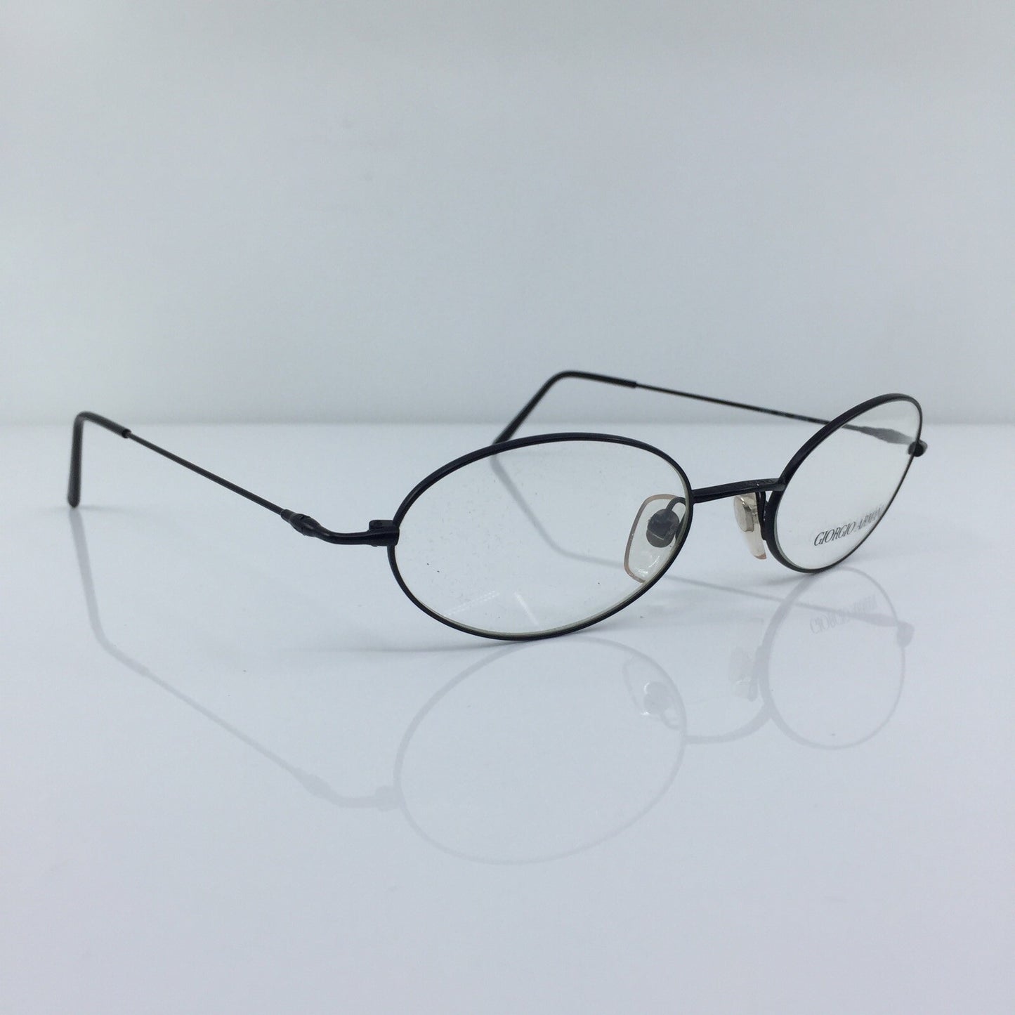 Vintage Giorgio Armani GA 1020 Black Eyeglasses - Super Vision Optical