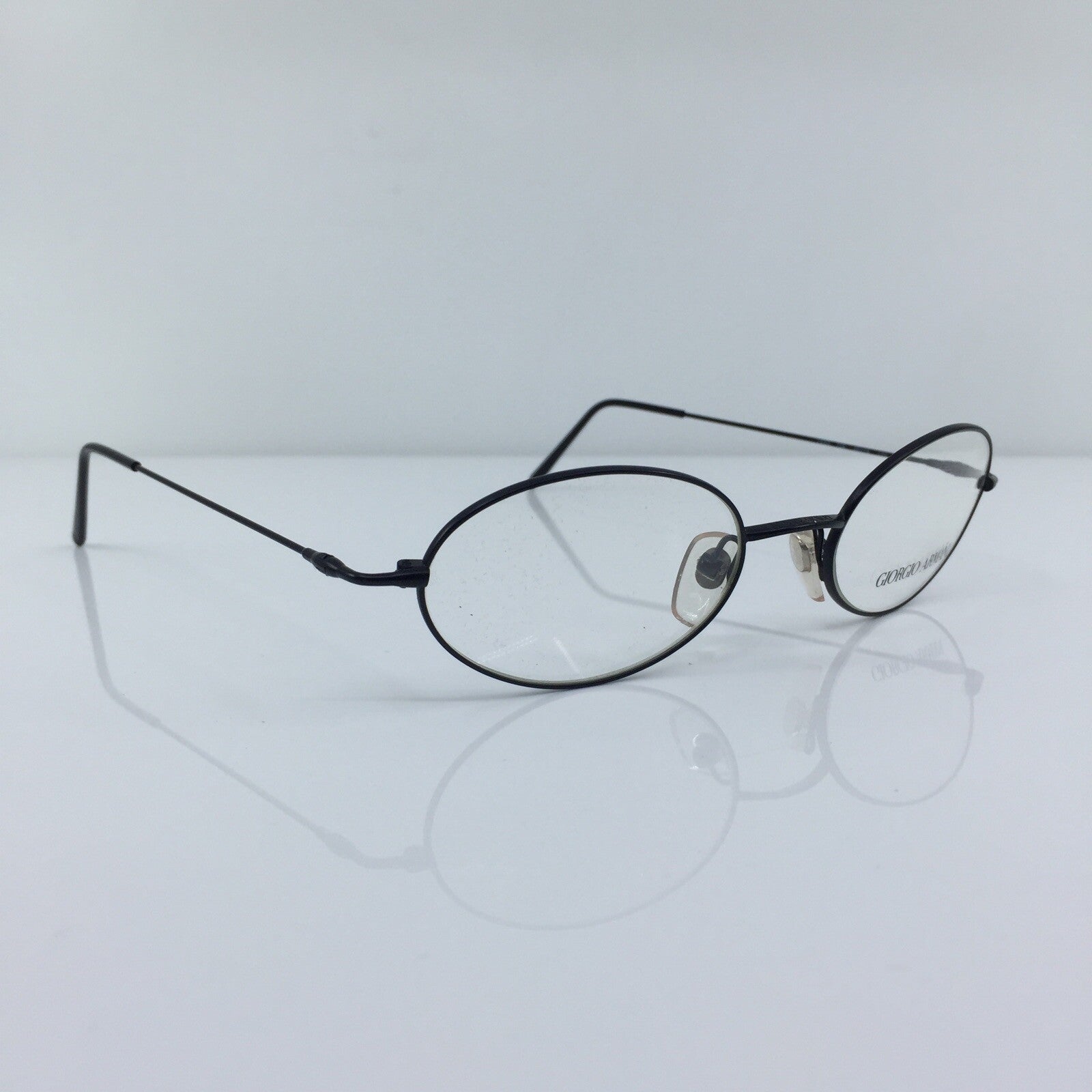 Vintage Giorgio Armani GA 1020 Black Eyeglasses - Super Vision Optical