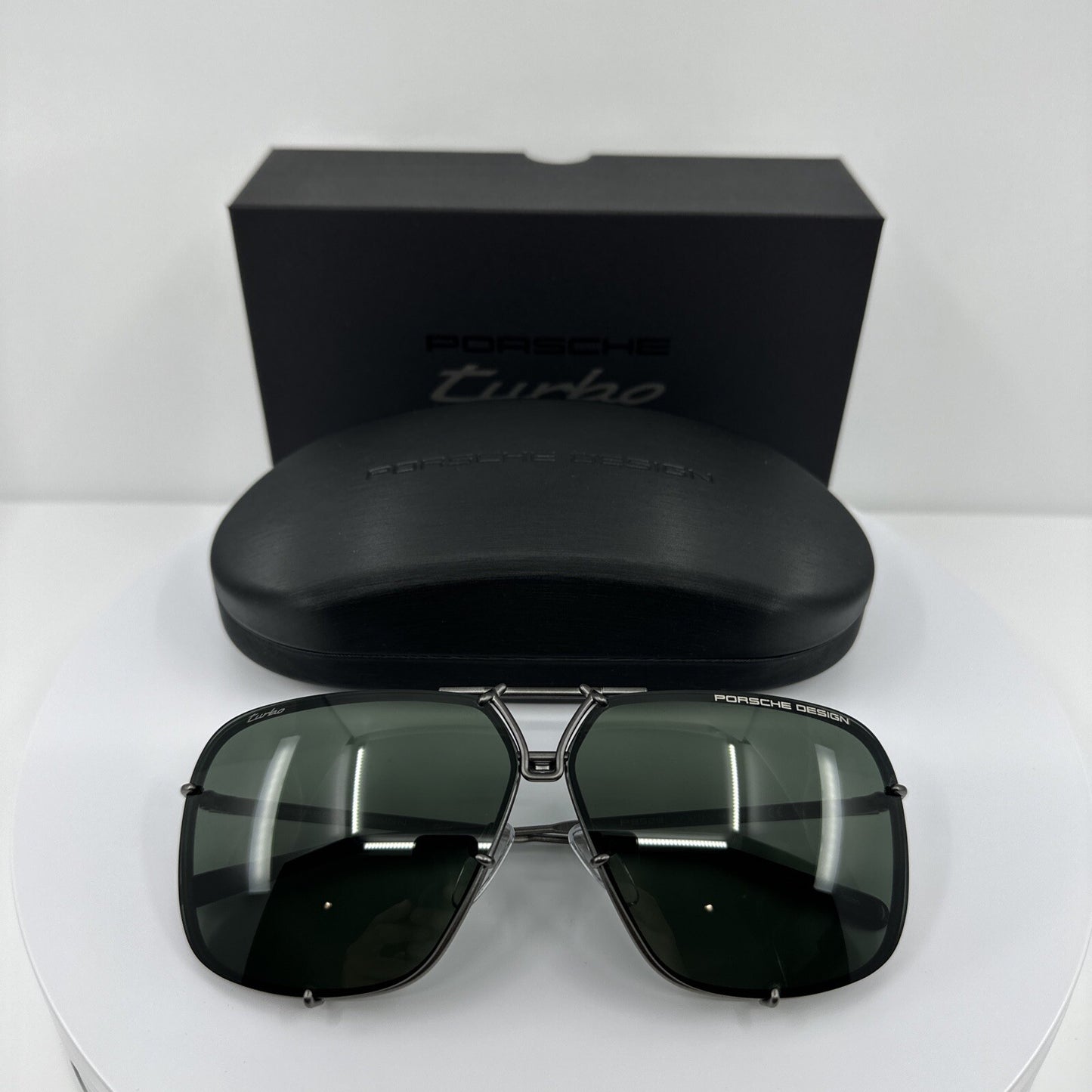 Vintage Porsche Design Porsche Design P 8928 Turbo Grey Sunglasses - Super Vision Optical