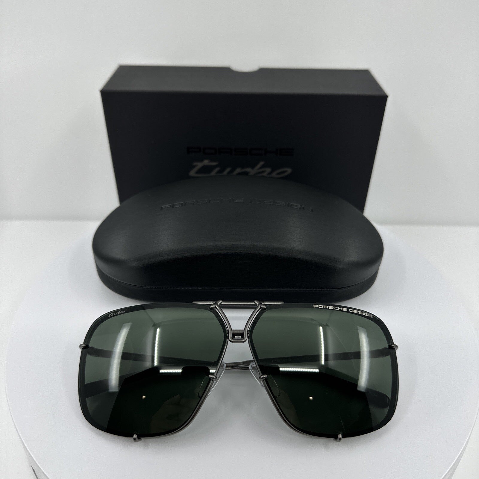 Vintage Porsche Design Porsche Design P 8928 Turbo Grey Sunglasses - Super Vision Optical