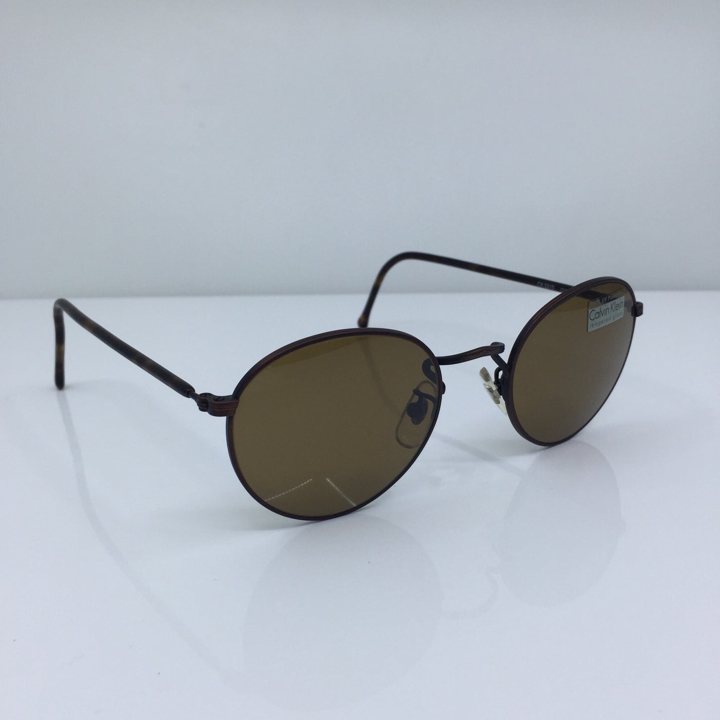 Vintage Calvin Klein CK 321-S Brown Sunglasses - Super Vision Optical