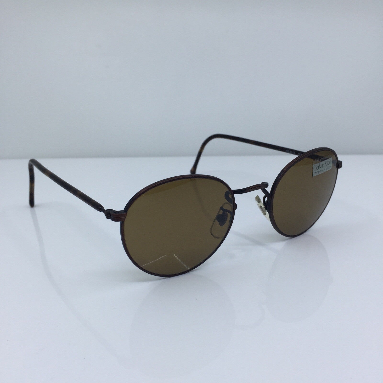Vintage Calvin Klein CK 321-S Brown Sunglasses - Super Vision Optical