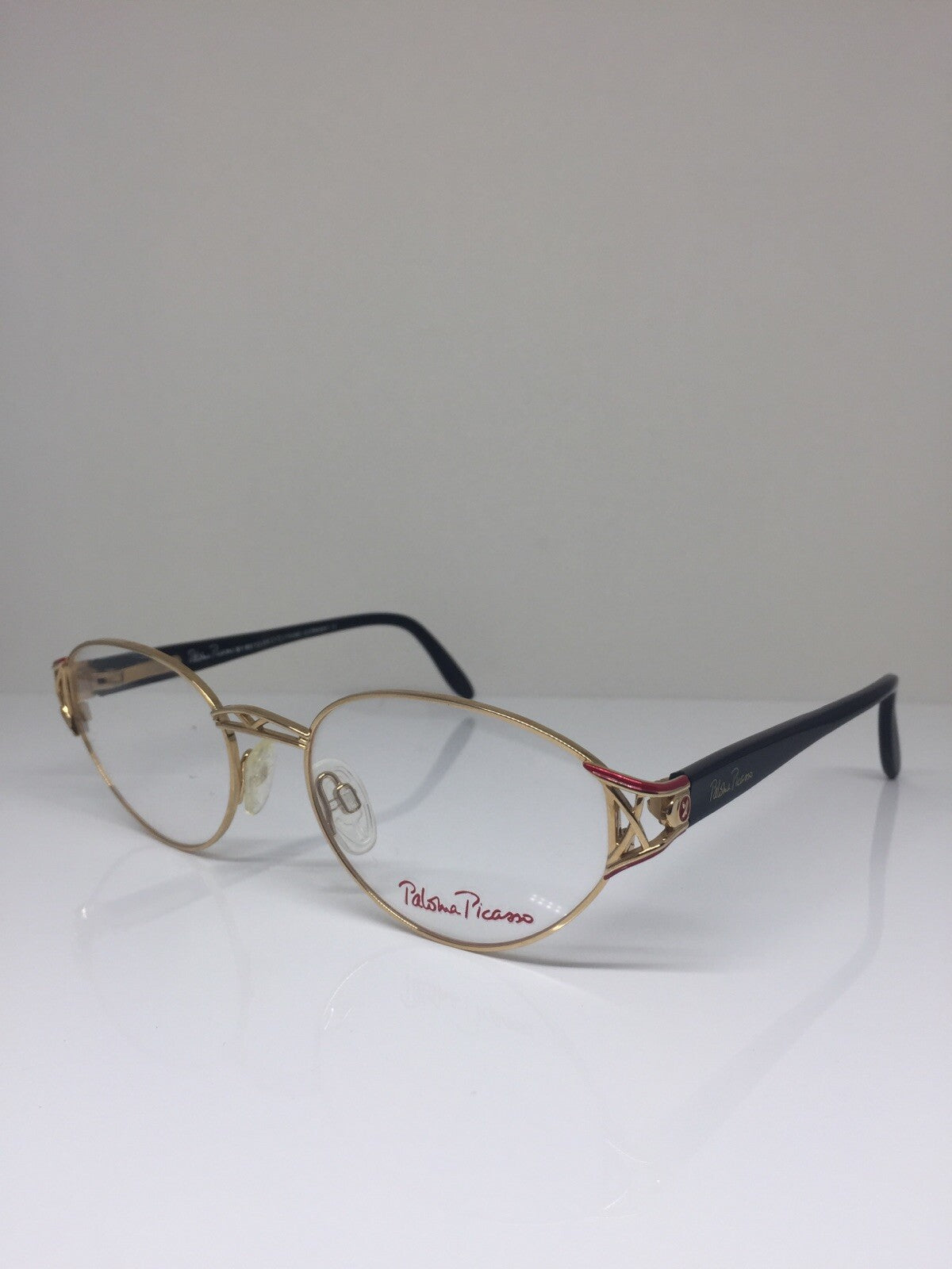 Vintage Paloma Picasso PALOMA PICASSO 8408 Gold Sunglasses - Super Vision Optical