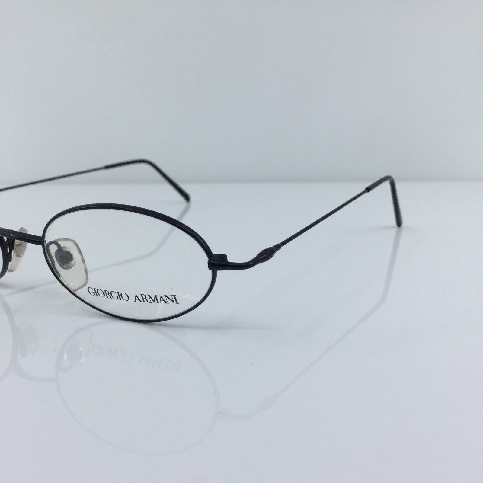 Vintage Giorgio Armani GA 1020 Black Eyeglasses - Super Vision Optical