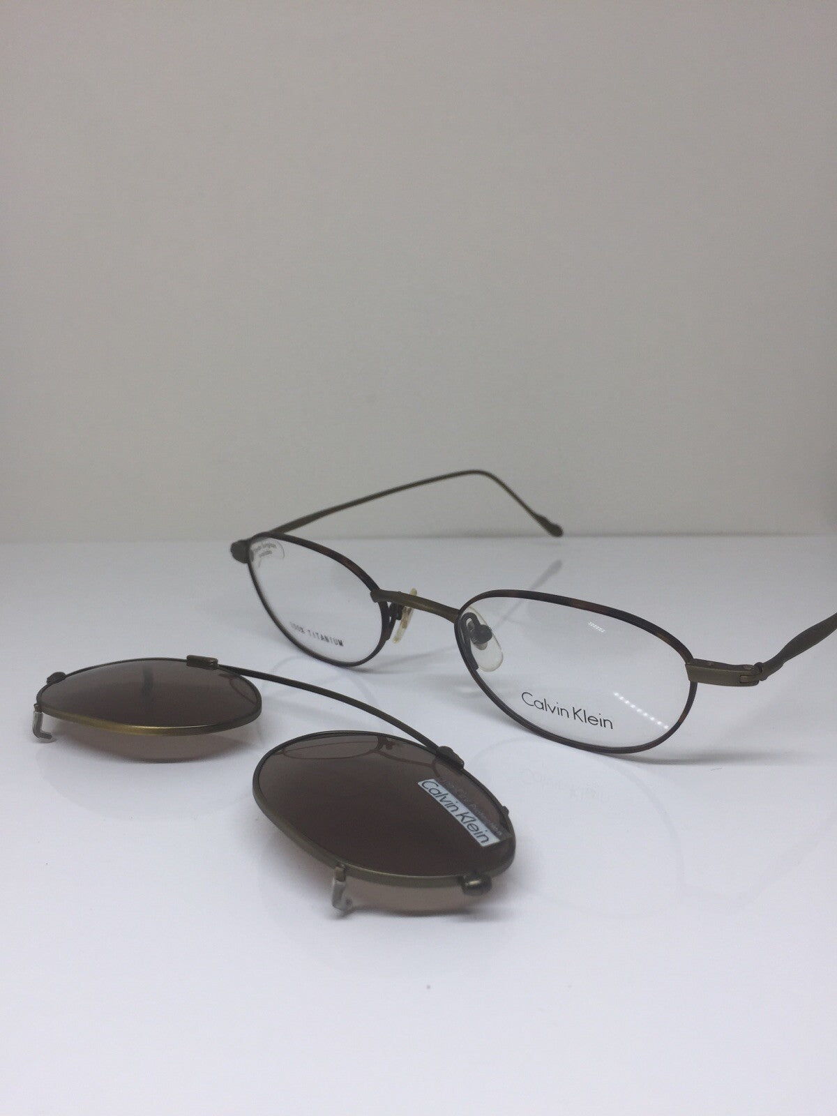 Vintage Calvin Klein CK 510 Tortoise Eyeglasses - Super Vision Optical