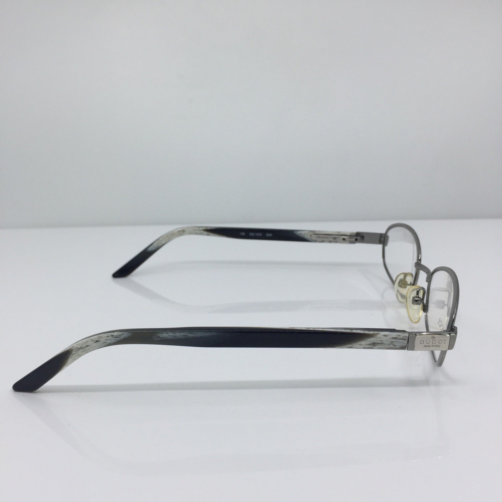 Vintage Gucci GG 1372 Silver Eyeglasses - Super Vision Optical