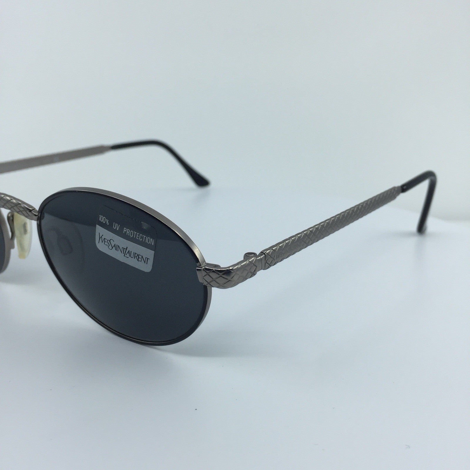 Vintage Saint Laurent YSL 6020 Black Sunglasses - Super Vision Optical