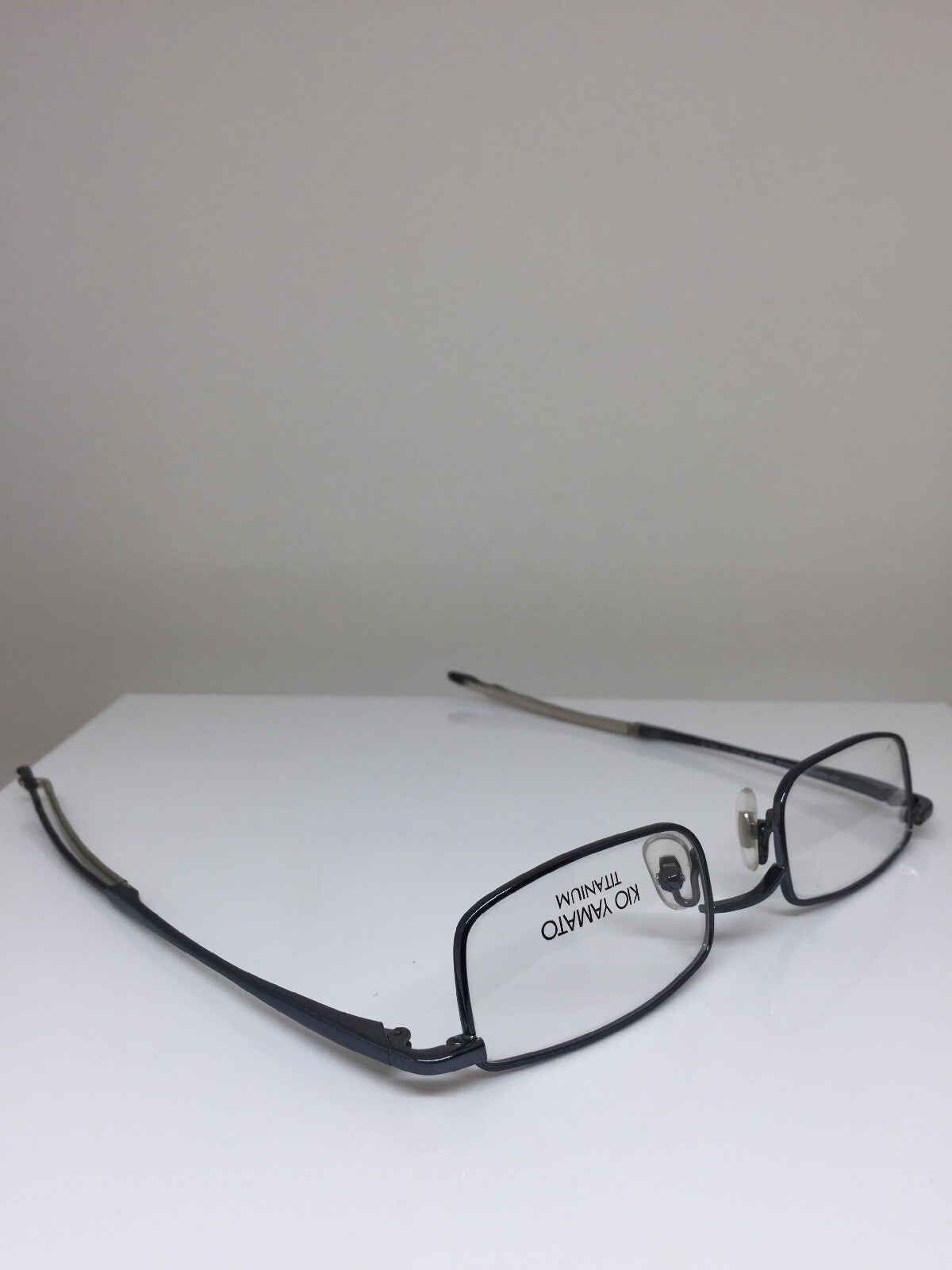 Vintage Kio Yamato KT-034 Blue Eyeglasses - Super Vision Optical