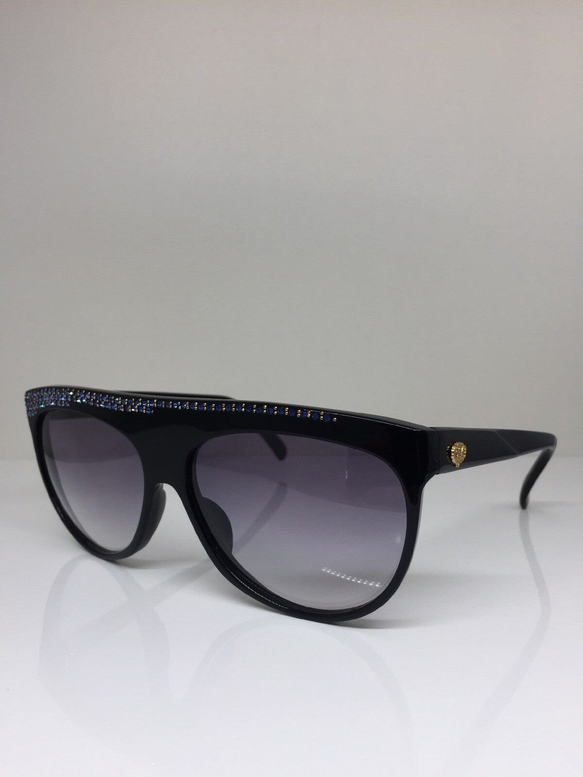 Vintage Stendhal VENEZIA 448 Black Sunglasses - Super Vision Optical