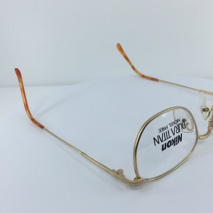 Vintage Nikon NC 4203 Gold Eyeglasses - Super Vision Optical
