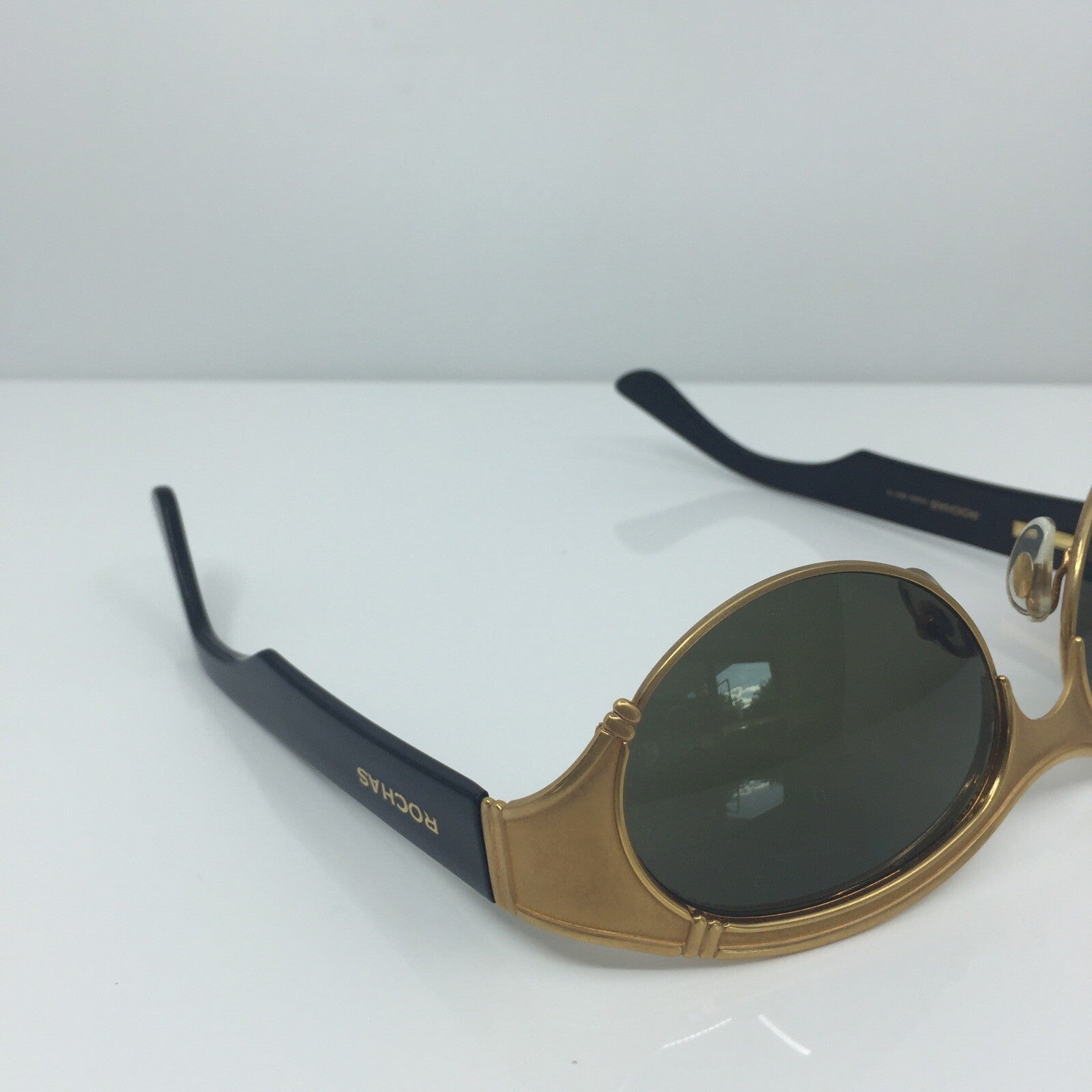 Vintage Rochas Paris ROCHAS PARIS 9041 Gold Sunglasses - Super Vision Optical