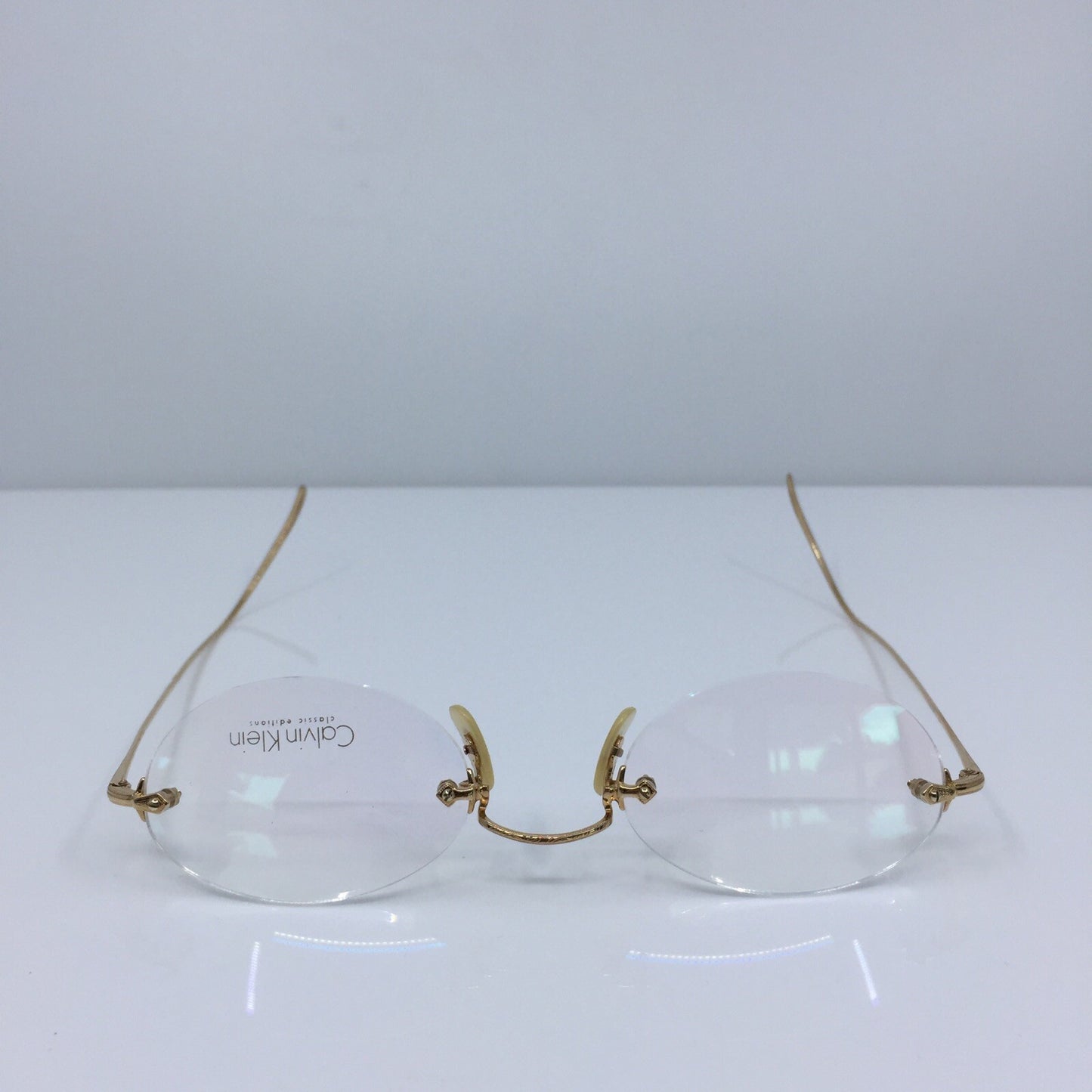 Vintage Calvin Klein CK CLASSIC EDITIONS C9 Gold Sunglasses - Super Vision Optical