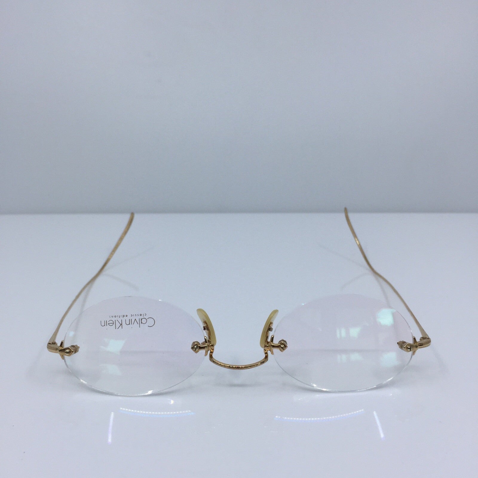 Vintage Calvin Klein CK CLASSIC EDITIONS C9 Gold Sunglasses - Super Vision Optical