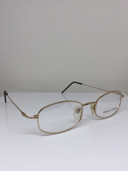 Vintage Giorgio Armani GA 284 Gold Eyeglasses - Super Vision Optical