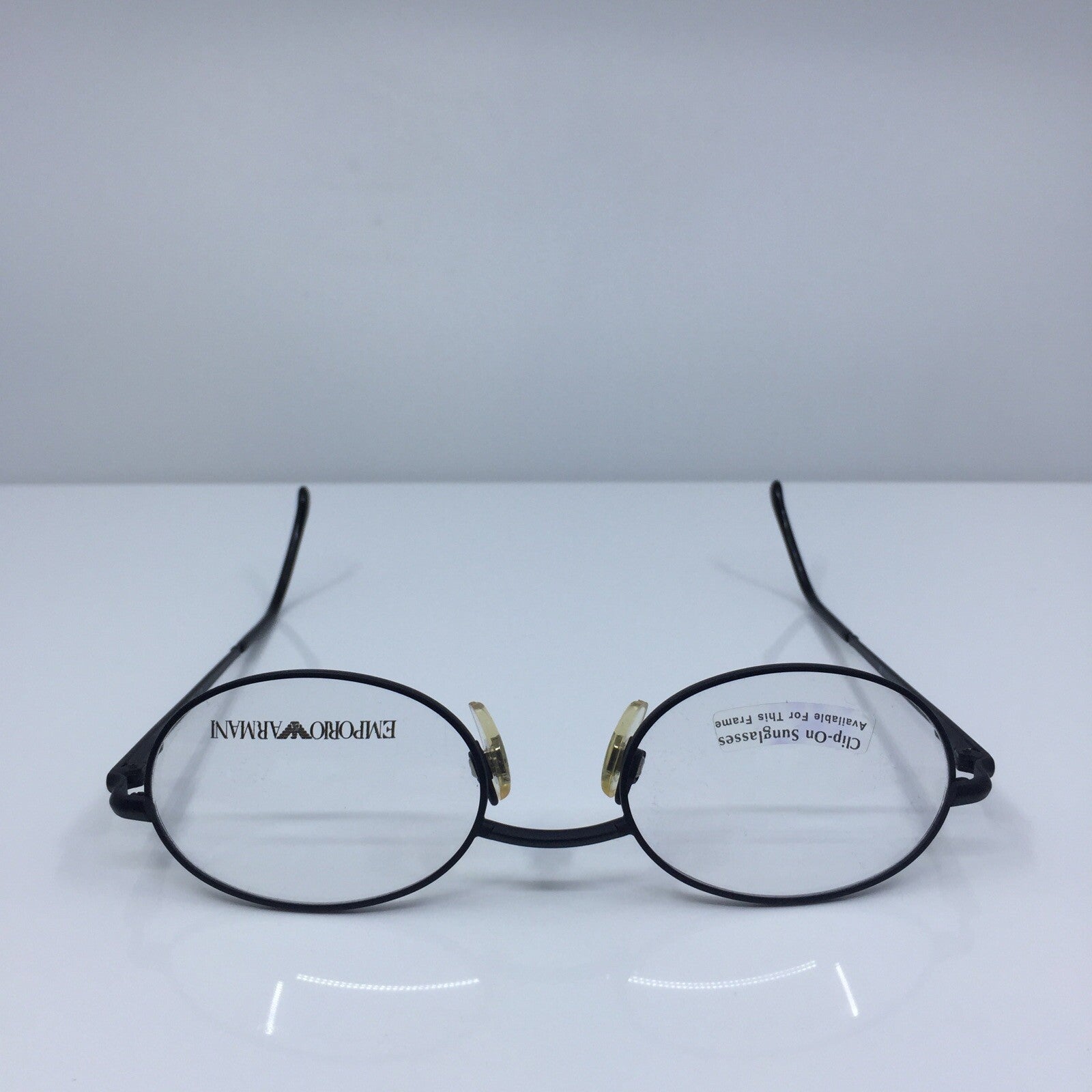 Vintage Emporio Armani EA 077 Black Eyeglasses - Super Vision Optical