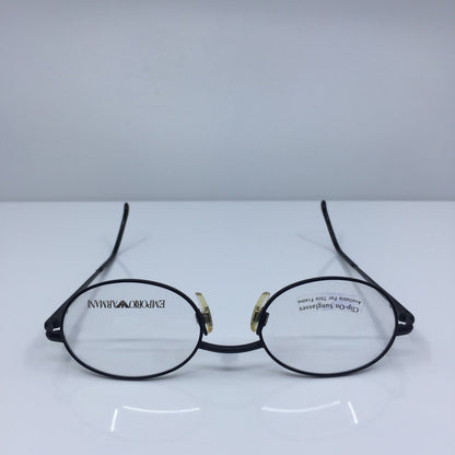 Vintage Emporio Armani EA 077 Black Eyeglasses - Super Vision Optical