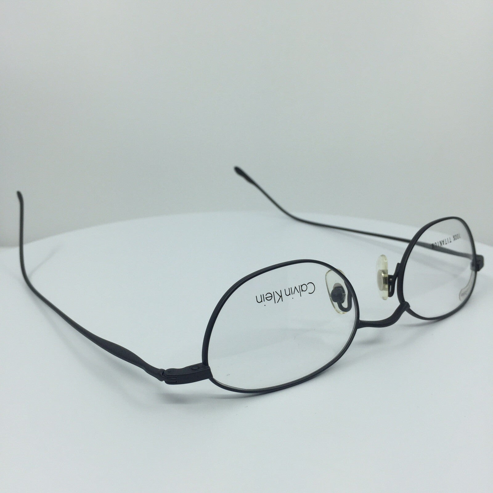 Vintage Calvin Klein CK 510 Black Eyeglasses - Super Vision Optical