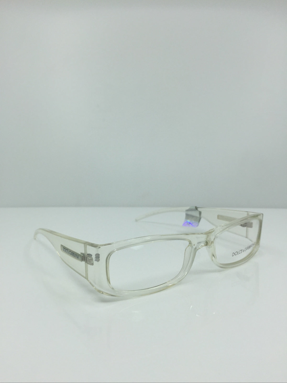 Vintage Dolce & Gabbana DG 496 Silver Eyeglasses - Super Vision Optical