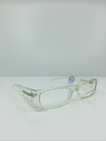 Vintage Dolce & Gabbana DG 496 Silver Eyeglasses - Super Vision Optical