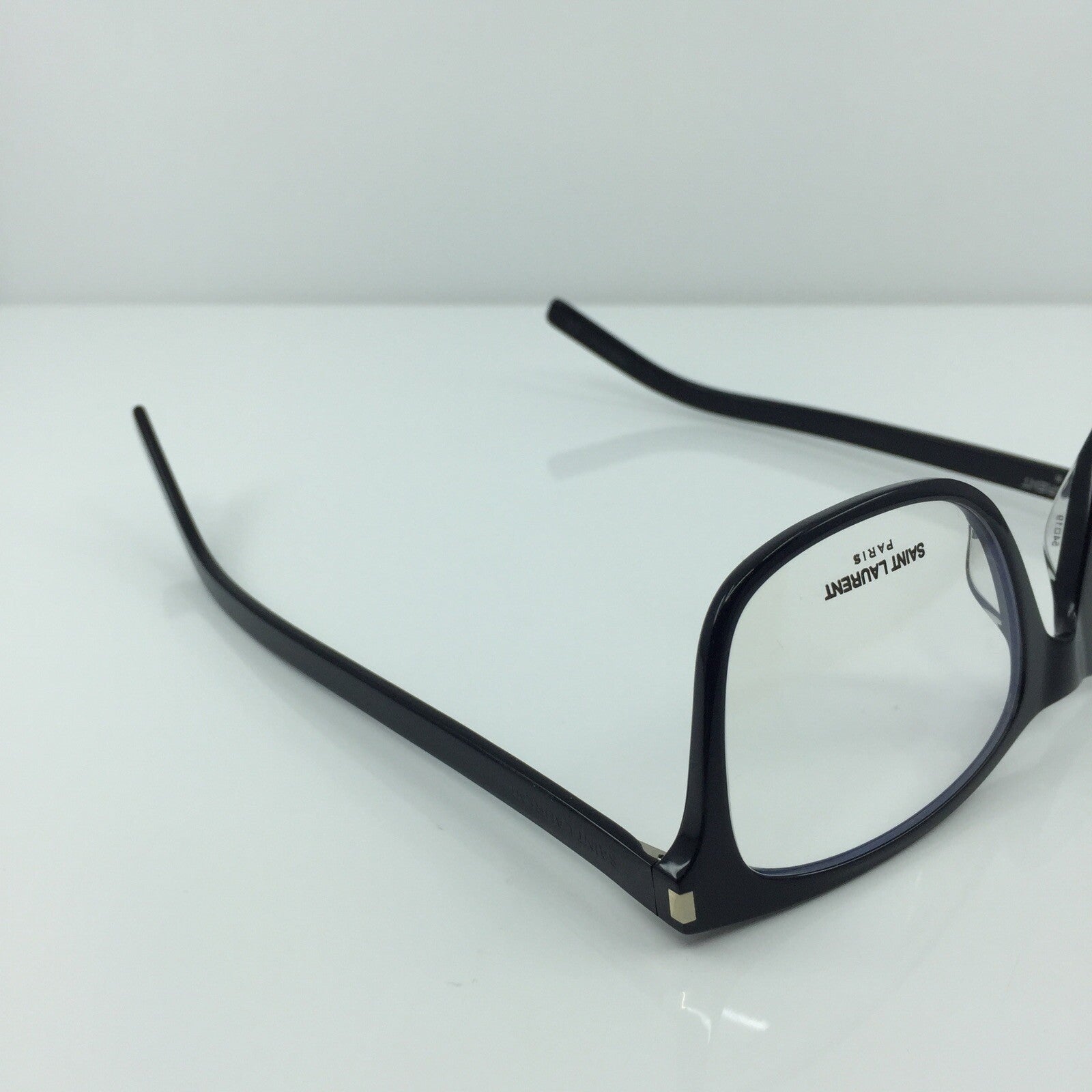 Vintage Saint Laurent Saint Laurent SL 288 SLIM Black Eyeglasses - Super Vision Optical