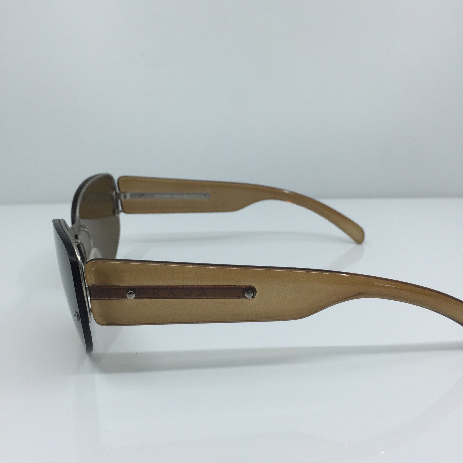 Vintage Prada SPR 59B Silver Sunglasses - Super Vision Optical