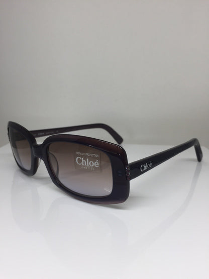 Vintage Chloé Chle 53 Sunglasses Purple Sunglasses - Super Vision Optical