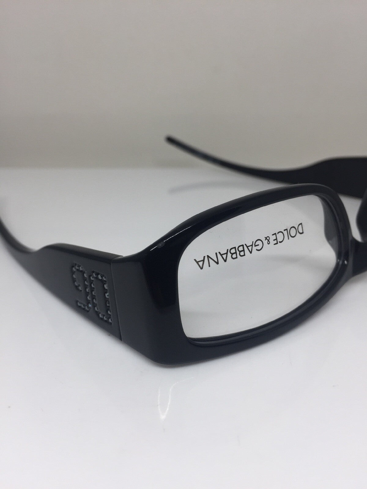 Vintage Dolce & Gabbana DG 494 Black Eyeglasses - Super Vision Optical