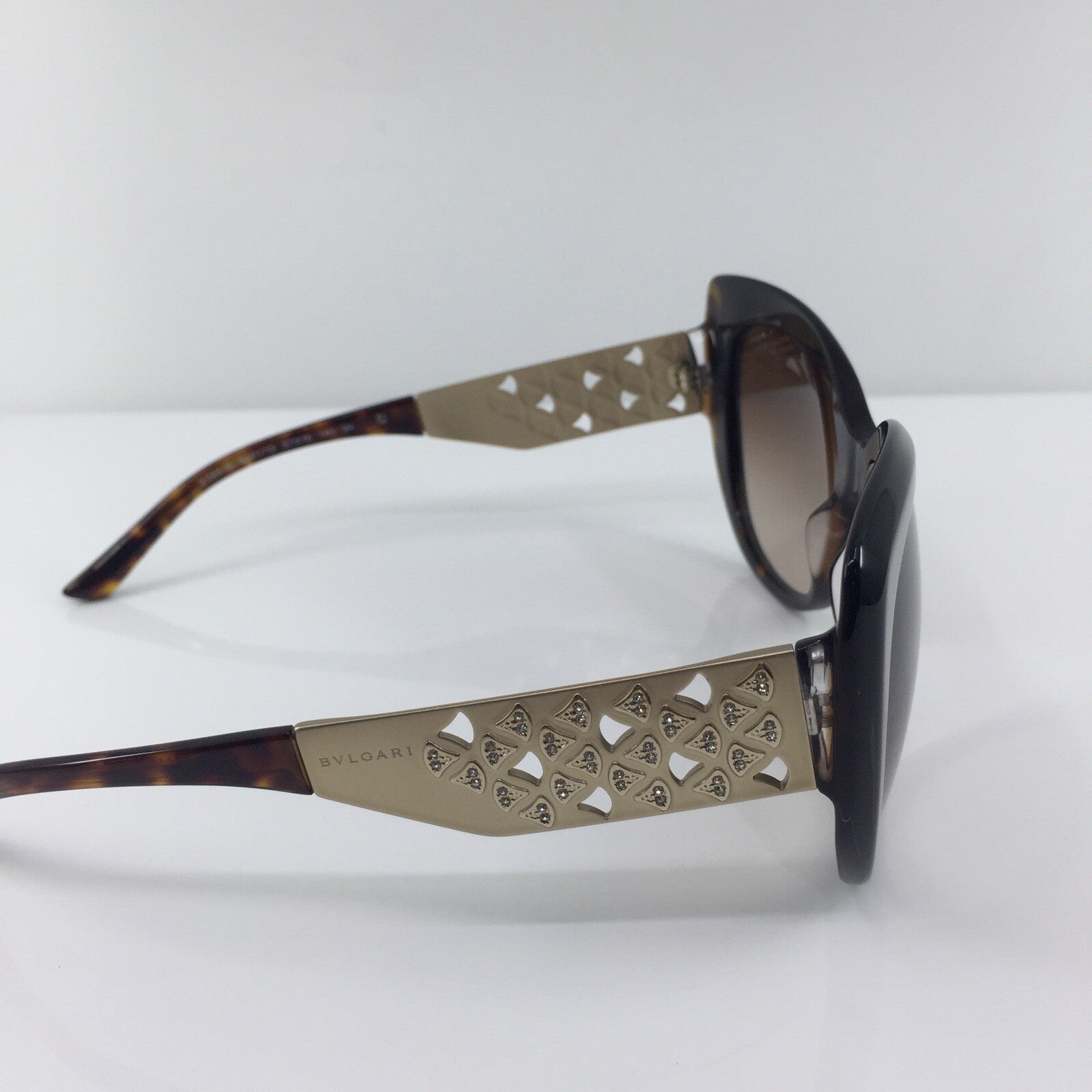 Vintage Bvlgari BVL 8198-B Tortoise Sunglasses - Super Vision Optical
