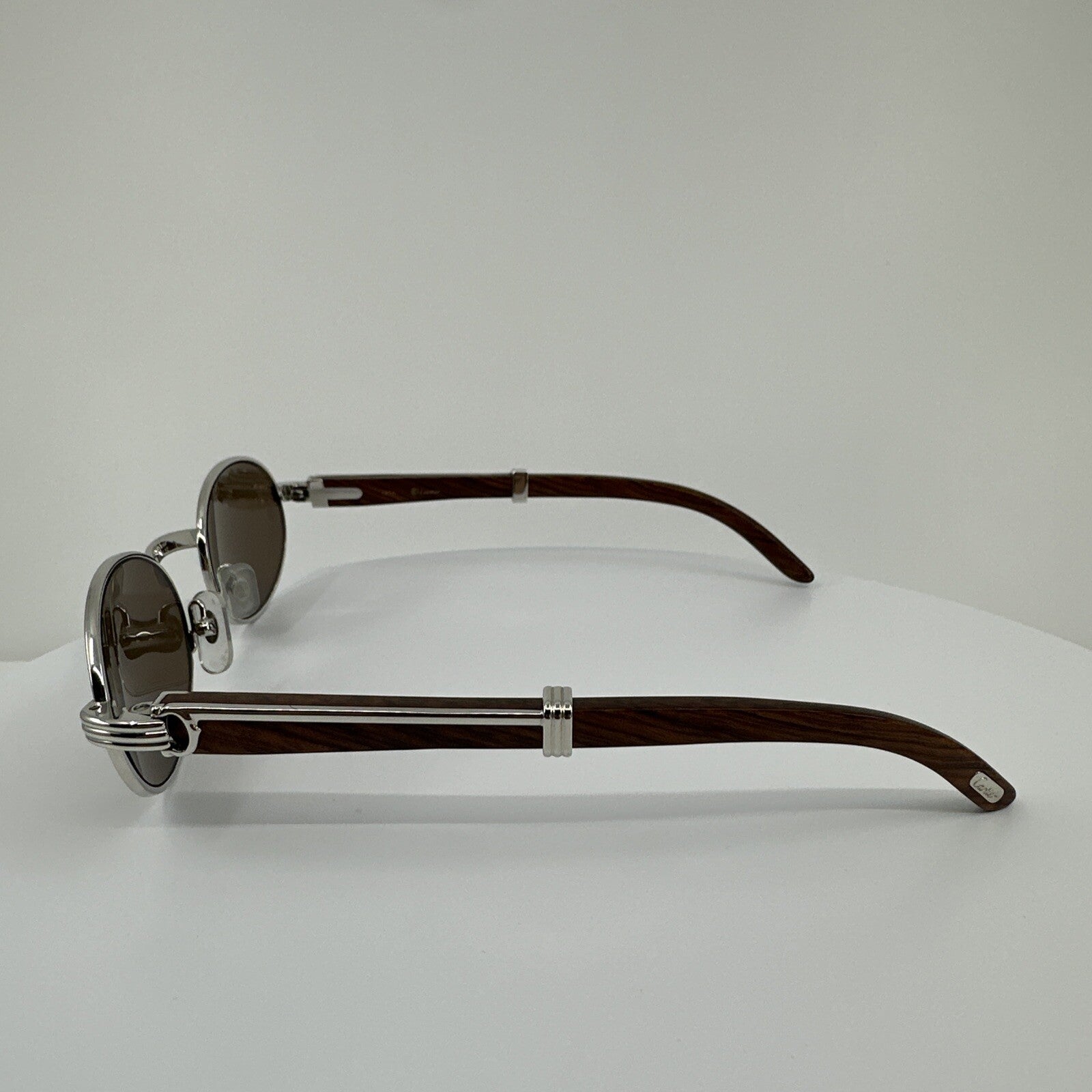 Vintage Cartier Cartier Sully Silver Sunglasses - Super Vision Optical