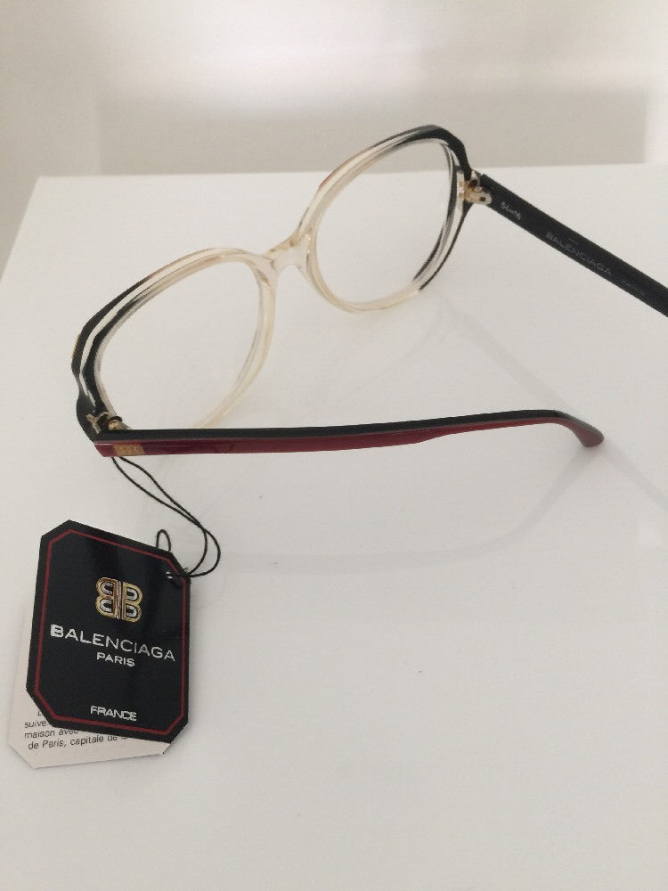Vintage Balenciaga 2719 RD Gold Eyeglasses - Super Vision Optical