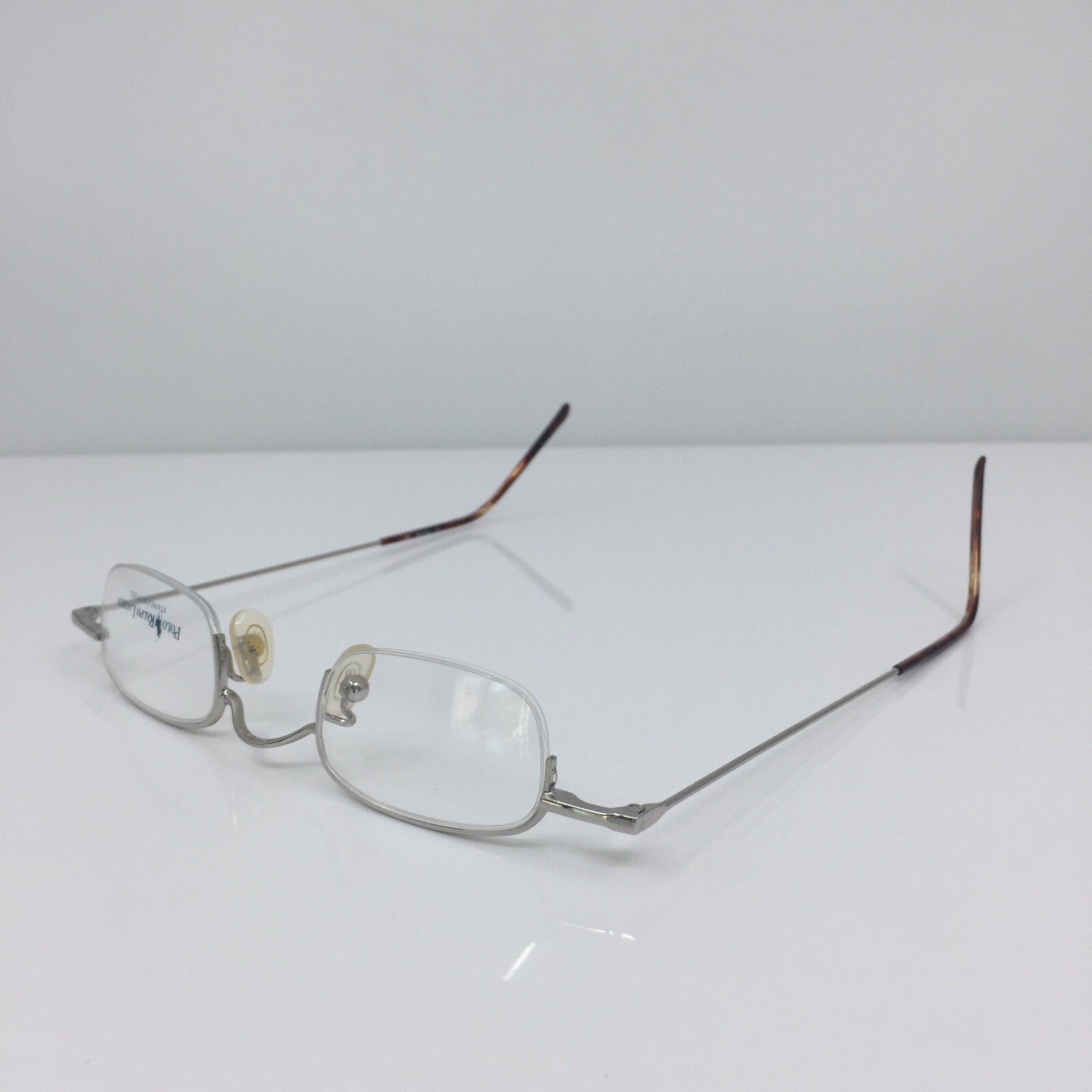 Vintage Polo Ralph Lauren POLO 388 Silver Eyeglasses - Super Vision Optical