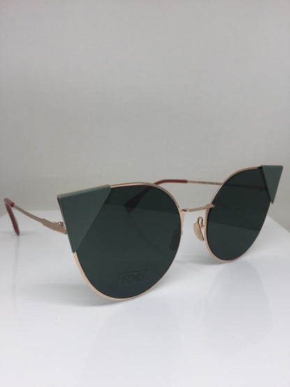 Vintage Fendi FF 0190/S Gold Sunglasses - Super Vision Optical