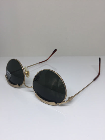 Vintage Byblos B 603-S Gold Sunglasses - Super Vision Optical