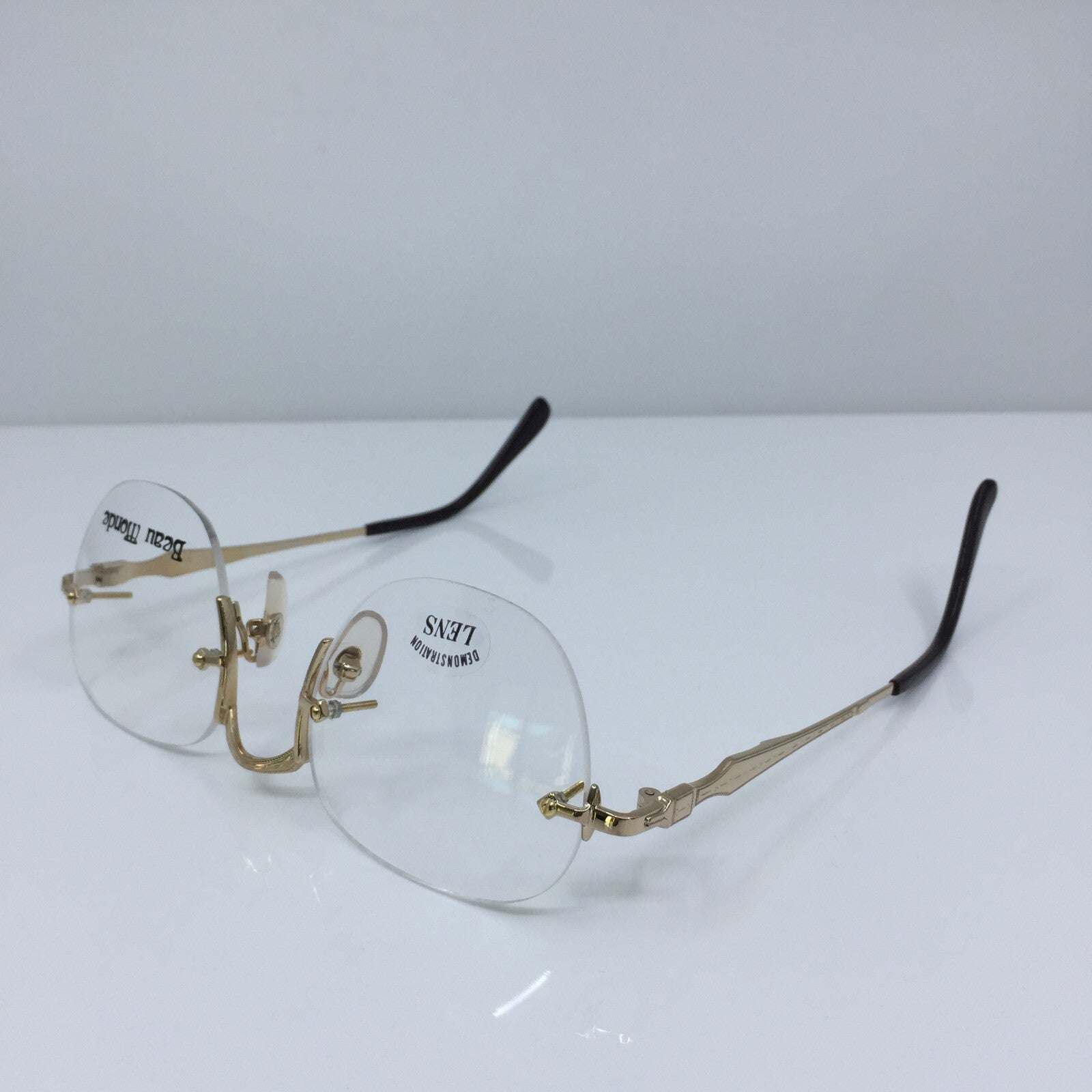 Vintage Beau Monde Collection Westbury Gold Eyeglasses - Super Vision Optical