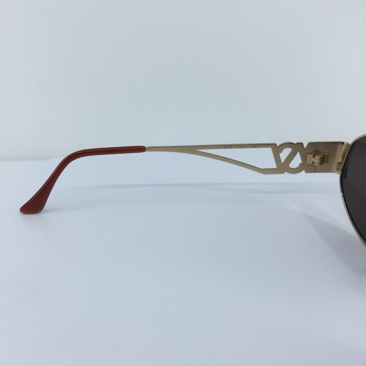 Vintage Saint Laurent YSL 6039 Gold Sunglasses - Super Vision Optical