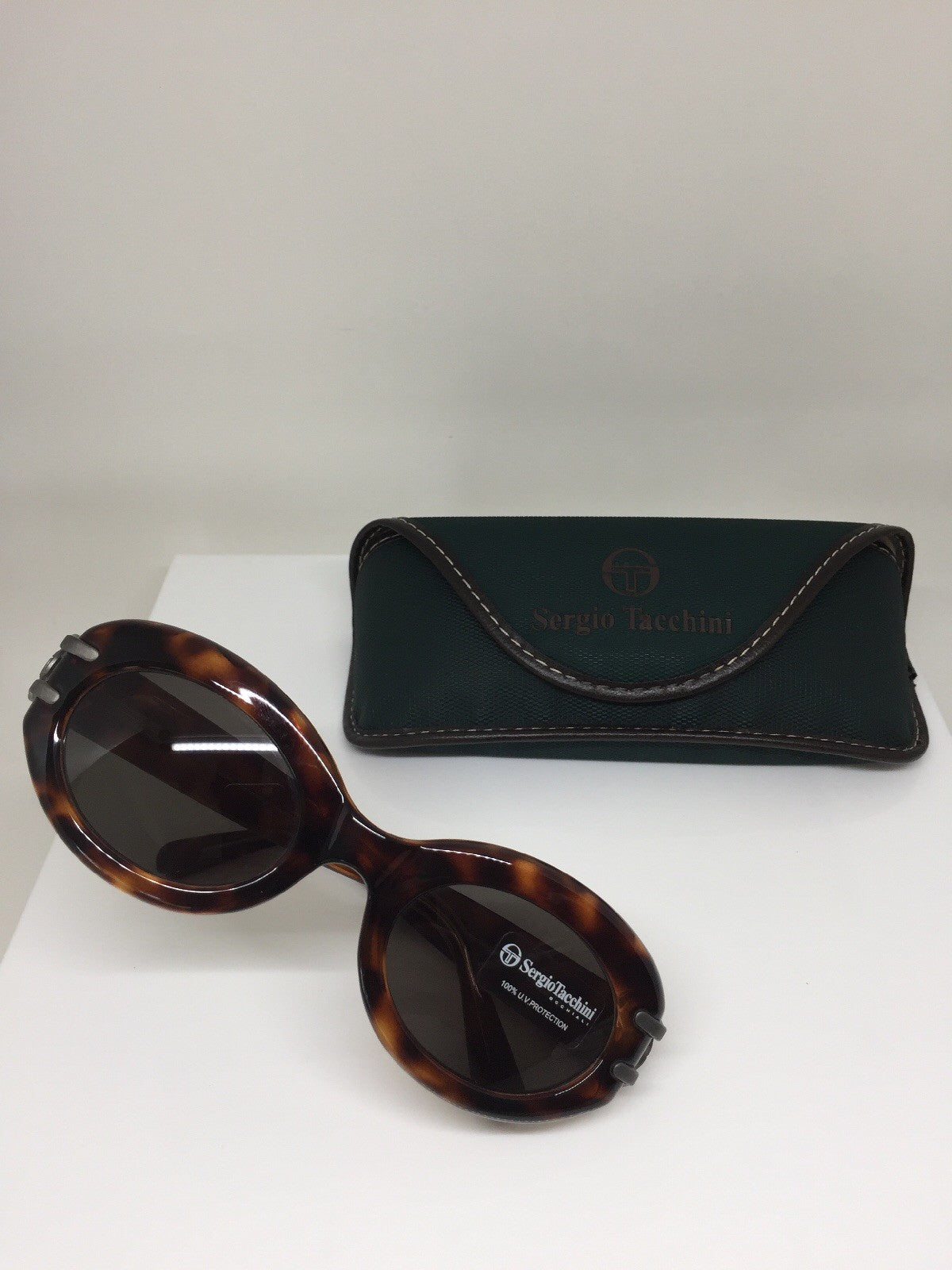Vintage Sergio Tacchini ST 1556-S Tortoise Sunglasses - Super Vision Optical