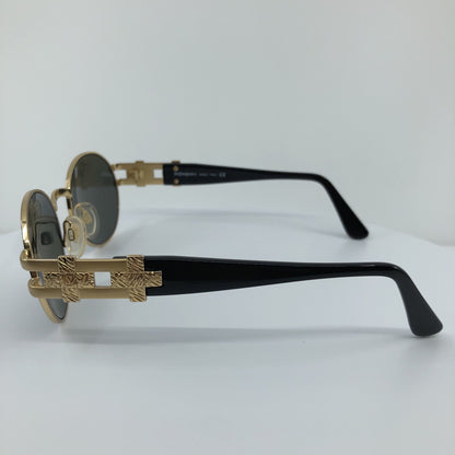 Vintage Saint Laurent YSL 6042 Gold Sunglasses - Super Vision Optical