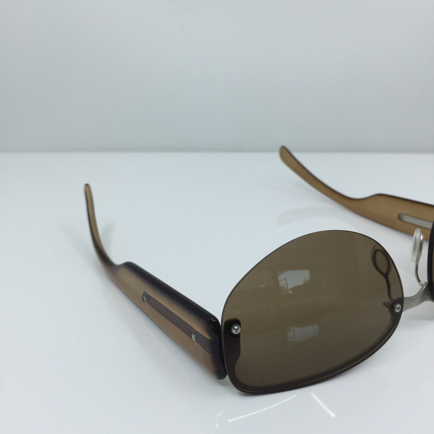 Vintage Prada SPR 59B Silver Sunglasses - Super Vision Optical