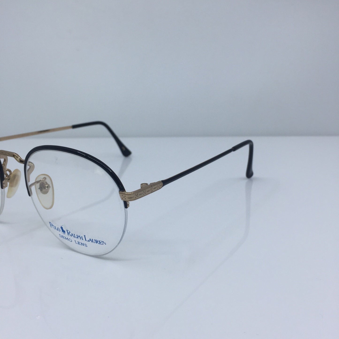 Vintage Polo Ralph Lauren Polo Classic Vl Deluxe Black Eyeglasses - Super Vision Optical
